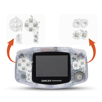 Bitfunx Silicone Conducteur Bouton Pad pour Gameboy Advance GBA Caoutchouc Conducteur Pad Rétro Jeu Accessoires