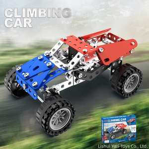 158 Piezas Mini Buggy Todoterreno de Derrape, Bloques de Construcción de Vehículos para Escalar Terrenos, Modelo con Herramienta de Montaje - Product Image 2