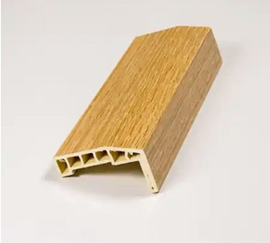 Thiết kế hiện đại chất lượng cao WPC khung cửa Polymer <span class=keywords><strong>PVC</strong></span> khung dòng cho căn hộ và khách sạn - Product Image 1