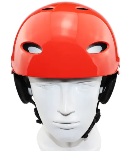 Casco de agua para adultos ABS, forro suave impermeable, seguridad, deporte de rescate, para bote, Kayak, remo, surf, escalada en roca salvaje al aire libre