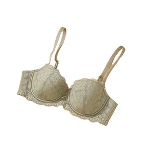 Lencería <span class=keywords><strong>de</strong></span> Lujo <span class=keywords><strong>de</strong></span> Terciopelo Europeo y Americano, Copa Triangular Convergente para <span class=keywords><strong>Pecho</strong></span> Pequeño, Ropa Interior Sexy para Mujer, Sujetador <span class=keywords><strong>de</strong></span> Encaje con Logotipo Personalizado - Product Image 6