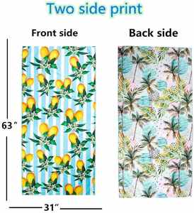 Wholesale Summer Floral <b>Beach</b> <b>Towels</b> Quick Dry Sand Free Absorbency Custom Double Sided Microfiber <b>Beach</b> Swim <b>Towel</b> - Product Image 5