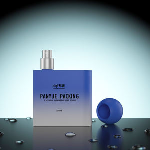 Personnalisé Populaire Bouchon À Bille Pompe Pulvérisateur Bouteille En Verre Senior Luxe 50ml Carré Bouteille De Parfum En Verre - Product Image 5