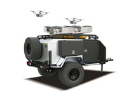 Remorque utilitaire personnalisée pour opérations commerciales et extérieures, camion de dépannage, véhicule drone