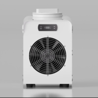 Refroidisseur d'eau portable Ambohr Mini Lite 0.3HP pour bain de glace, machine compacte de refroidissement par immersion froide avec pompe et filtre Wi-Fi