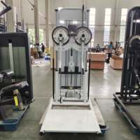 Fitness Gym Pin Load Selection épaule presse Multi Flight Machine entraîneur de gym intégré debout latéral augmenter la machine