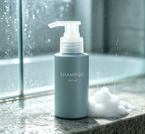 Bomba dosificadora de plástico 28 410 2cc semitransparente con rosca para botella dispensadora de champú, jabón de manos y cosméticos, cabezal de repuesto para bomba. - Product Image 6