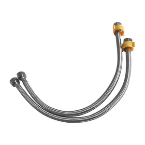 Tuyau flexible tressé en acier inoxydable 304 Aivijia, résistant aux hautes températures, pour robinet - Product Image 1