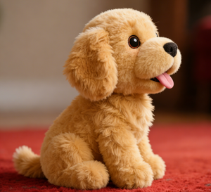 Nuevo Diseño, Adorable Peluche de Perro de Peluche para Cumpleaños, Juguete de Peluche Suave Relleno, 100% Poliéster, Unisex - Product Image 2