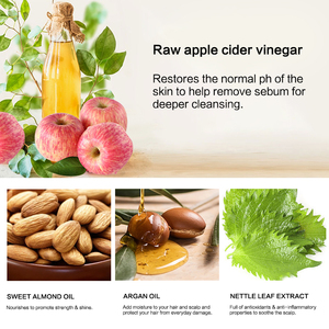 Shampooing hydratant aux fruits naturels anti-frisottis et contrôle de la croissance des <span class=keywords><strong>cheveux</strong></span> pour <span class=keywords><strong>cheveux</strong></span> <span class=keywords><strong>bouclés</strong></span> - Product Image 6