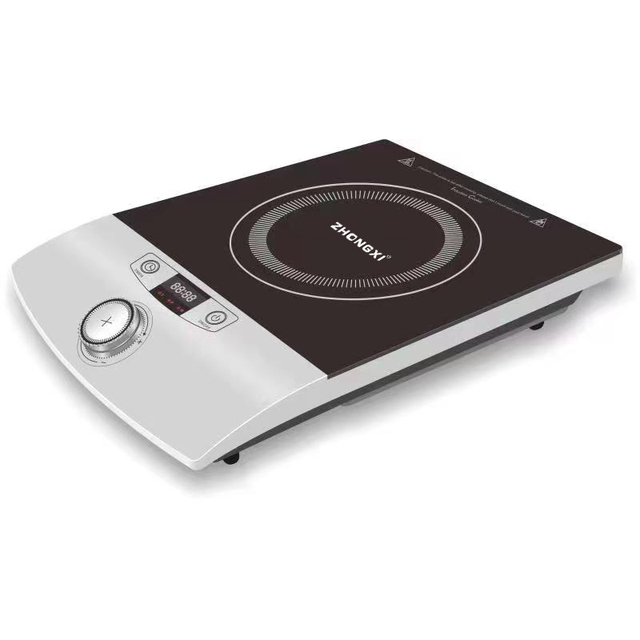 Factory Wholesale Induction Cooker Knob Control Single Burner Infrared Cooktops Temperaed Glass POrtable Induction Cooktop