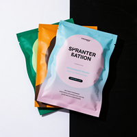Sacs en plastique Mylar thermoscellables personnalisés, résistants à l'humidité, pour masques faciaux, cosmétiques, masques pour les yeux, aliments pour bébés et aliments pour animaux de compagnie