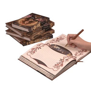 Carnet de notes A5 à couverture rigide de qualité supérieure, fabriqué en usine, planificateur personnalisé avec un design exquis, logo en feuille d'or - Product Image 6
