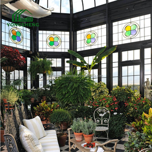 Serre de jardin Yongsheng personnalisée, moderne/traditionnelle, en acier galvanisé à chaud, verre trempé, écologique et facile à assembler - Product Image 5