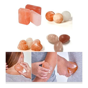 Boules de sel de bain rose de l'Himalaya de qualité biologique 90g, nourrissantes pour la peau, certifiées CE ISO - Product Image 5