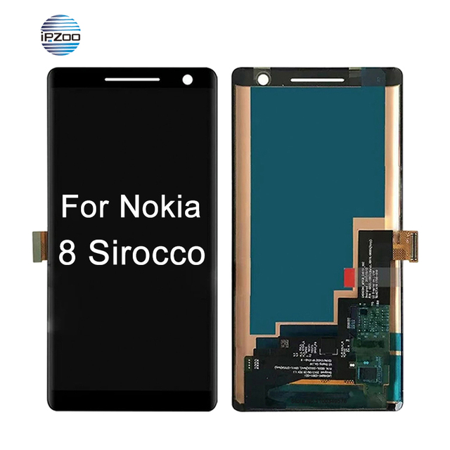 Cell Phone Screens for Nokia 8 Sirocco Lcd Display Screen for Nokia 8 Sirocco Display Nokia 8 Sirocco OLED Screen Replacement