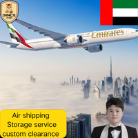 Fret aérien premium Chine-Émirats arabes unis (Dubaï) DDP porte-à-porte avec assistance client dédiée et suivi complet de la cargaison