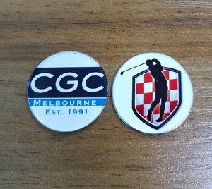 우수한 UV 인쇄 흰색 빈 골프 볼 마커 디지털 인쇄 볼 마커 - Product Image 6