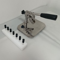 Machine de capsulage manuelle pour flacons de parfum, mini-scelleuse pour flacons d'échantillons cosmétiques de 2 ml, 3 ml, 5 ml, 10 ml