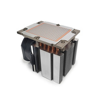 Refroidisseur de processeur Dynatron J12 3U pour serveur AMD SP5, 6 caloducs, jusqu'à 500W TDP pour serveurs Genoa Turin 9004 9005