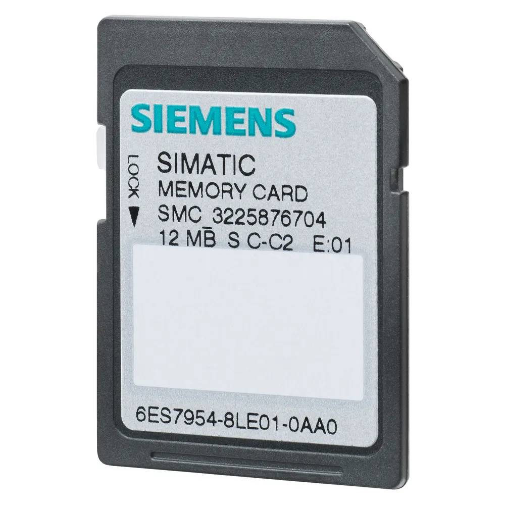 «Cartão de memória simático siemens s7 novo, original, 2 gb, controlador industrial de automação, siemens motor plc