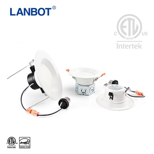 LANBOT <span class=keywords><strong>โคม</strong></span><span class=keywords><strong>ไฟ</strong></span><span class=keywords><strong>ดาวน์</strong></span><span class=keywords><strong>ไล</strong></span><span class=keywords><strong>ท์</strong></span> LED ขนาด6 8 10<span class=keywords><strong>นิ้ว</strong></span>,<span class=keywords><strong>ไฟ</strong></span>ติดผนังแบบฝังเรียบสีขาวนิ่ม2700K - Product Image 2
