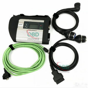 เครื่องมือวินิจฉัย SD Connect C4 Multiplexer Star สำหรับรถยนต์และรถบรรทุก OBD2 สแกนเนอร์ V-CI Interface พร้อมชุดสายเคเบิลครบชุดสำหรับรถยนต์เบนซ์ - Product Image 6