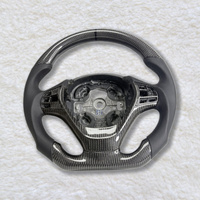 Pour BMW E70 E71 E72 316i 320i 328i F30 F20 F21 F22 F30 F31 F32 F33 F34 X3 X4 Volant En Cuir De Fibre De Carbone Accessoires De Voiture