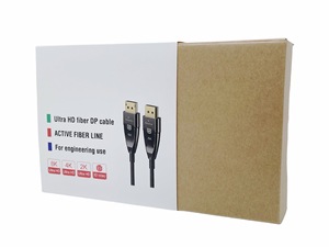كابل الألياف الضوئية عالي السرعة <span class=keywords><strong>AOC</strong></span> DP إلى DP يدعم HBR3 DSC من من من نوع HDR10 Gbps 8K 4K Displayport للسماعات - Product Image 5