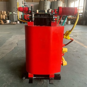 Transformateur sec triphasé SCB14-50 Dyn11 à enroulement en cuivre 10 kV vers 400 V, refroidissement AF, pour campus scolaire, type sec en résine coulée SCB14-50 - Product Image 1