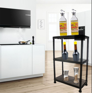 Có Thể Tháo Rời Đứng Loại Ba Lớp Cho Hộ Gia Đình Đồ Ăn Nhẹ Các Tính Năng Chức Năng Nhựa Lưu Trữ Kệ Giá - Product Image 3