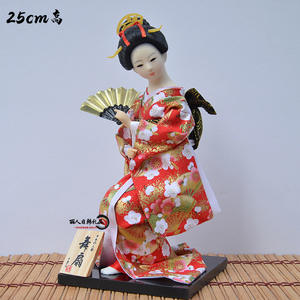 Poupées humanoïdes en kimono de 12 pouces en résine congelée, nouveau modèle, décoration de restaurant de <span class=keywords><strong>cuisine</strong></span> japonaise, décoration d'intérieur - Product Image 4