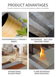 Nouveau revêtement de <span class=keywords><strong>sol</strong></span> PVC imperméable de qualité supérieure, design en planches de 2 mm, anti-rayures, adhésif pour pose DIY, revêtement de <span class=keywords><strong>sol</strong></span> en vinyle <span class=keywords><strong>plastique</strong></span> LVT - Product Image 4