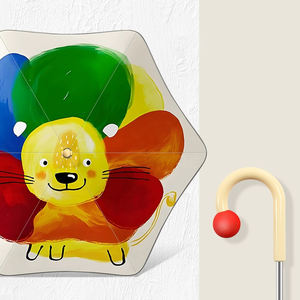 Venta al por mayor personalizado 6k Esquinas redondeadas reforzadas y gruesas doble capa paraguas de <span class=keywords><strong>lluvia</strong></span> <span class=keywords><strong>para</strong></span> niños y niñas - Product Image 1