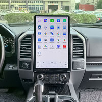 Système d'infodivertissement de voiture de style Tesla de 16.8 pouces pour Ford F150 2015-2020 SYNC2/3 système Android Auto CarPlay tableau de bord à distance