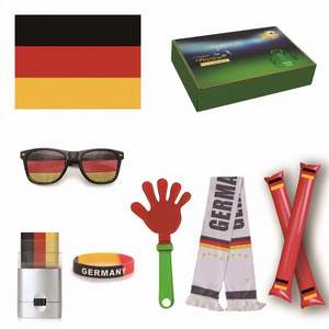 Kit de Animación para Fanáticos de la Selección de Fútbol de Inglaterra para la Copa Mundial de Fútbol 2026: Gafas con Bandera, Pulseras de Aplausos, Pintura Facial y Accesorios de Animación - Product Image 3