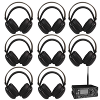 2.4G HiFi Qualité Sonore Silencieux Partie Casque 0 Retard 3D Stéréo Son Changement De Couleur Casque Ai Annulation Du Bruit