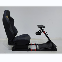 Jeu de conduite directe, simulateur de course Sim, plate-forme de conduite, siège de Cockpit, frein à main, support de course Sim, simulateur de conduite