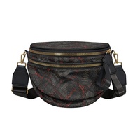 Sac banane personnalisé à imprimé volcan hawaïen pour femmes, idéal pour le shopping, les voyages, le quotidien et les programmes d'étiquetage privé