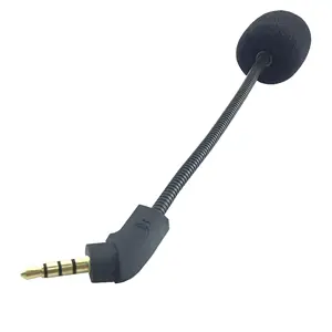 Suitable for Kingston headset HyperX Cloud Revolver S Blackhawk S 3.5mm detachable microphone replacement boom game microphone