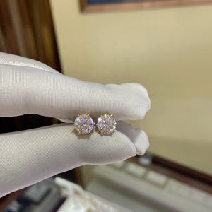 Orecchini Pendenti Con Moissanite Online - Loose Moissanite - Foto 7