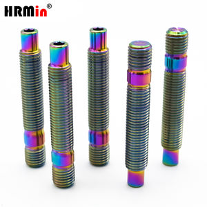 Boulon en titane HRMin Gr.5 Ti-6Al-4V <span class=keywords><strong>goujon</strong></span> <span class=keywords><strong>de</strong></span> <span class=keywords><strong>roue</strong></span> automatique M14 * 1.5*78mm pour voiture <span class=keywords><strong>de</strong></span> course <span class=keywords><strong>VW</strong></span> AUDI - Product Image 6