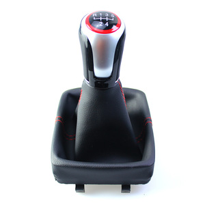 Car <b>Gear</b> <b>Knob</b> For Vw Polo 9N 9N2 2002 2009 Aluminum Alloy Red 5 Speed 6 Speed Ergonomic Shift Lever - Product Image 4