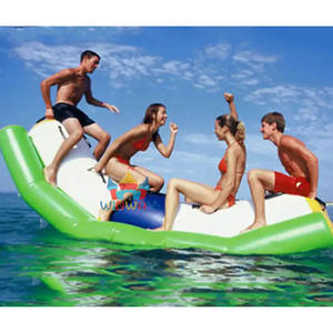 Usine directe piscine mer lac <span class=keywords><strong>parc</strong></span> jouets gonflable eau flottant balançoire pour enfants et adultes - Product Image 4