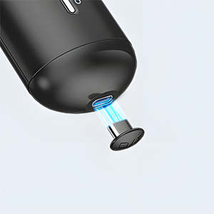 Brosse lissante sans fil USB portable, mini lisseur ionique chaud pour femmes, design compact qui s'adapte à n'importe quel sac à main - Product Image 6