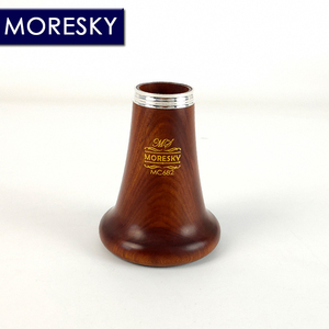 MORESKY Clarinette en Mopane/Palissandre, accordage en Do, 17 clés, plaqué argent, soprano MC682 - Product Image 3