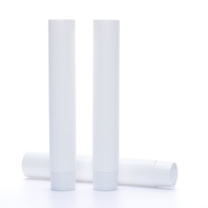 Wholesale Custom 10ml PET Soft Matte Nozzle Tube with Screw Cap Screen Printed Empty Beauty <b>Sunscreen</b> Cream Packaging - Product Image 4