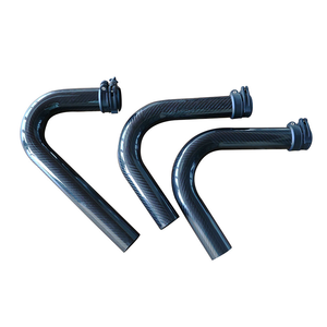 Carbon Clamping Telescopic <strong>Gutter</strong> Pole <strong>Systems</strong> 40mm/44mm/ASEK 51mm Diameter Vacuum Tubes Gooseneck Kits for Windows <strong>Cleaning</strong> - Product Image 2