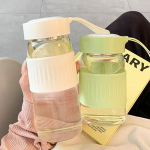 Glass Water <b>Bottle</b> With Infuser 500Ml For Tea Brewing Office Use Students Summer Drinkware - Product Image 2