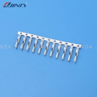 Conector de Placa USB JINDA 2.54 con Resorte, Terminales de Crimpado de Bloqueo TJC8S, Latón Chapado en Oro, Corriente Nominal 3A, Recto, Personalizado